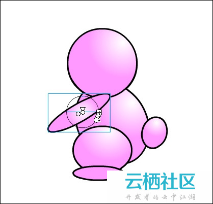 flash制作可爱的"小兔子跷跷板"动画