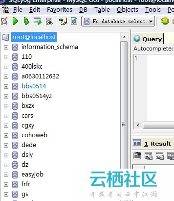 如何使用SQLyogEnt来建立一个简单的数据库